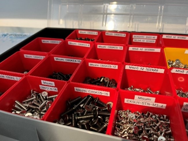 MISUMI’s miniature screws—highly valued by dropical